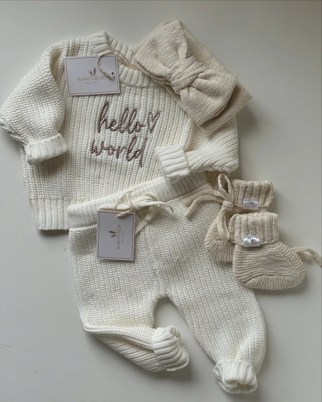 Jumper & Head Bow Bundle (Colour Options & Personalisation Available)