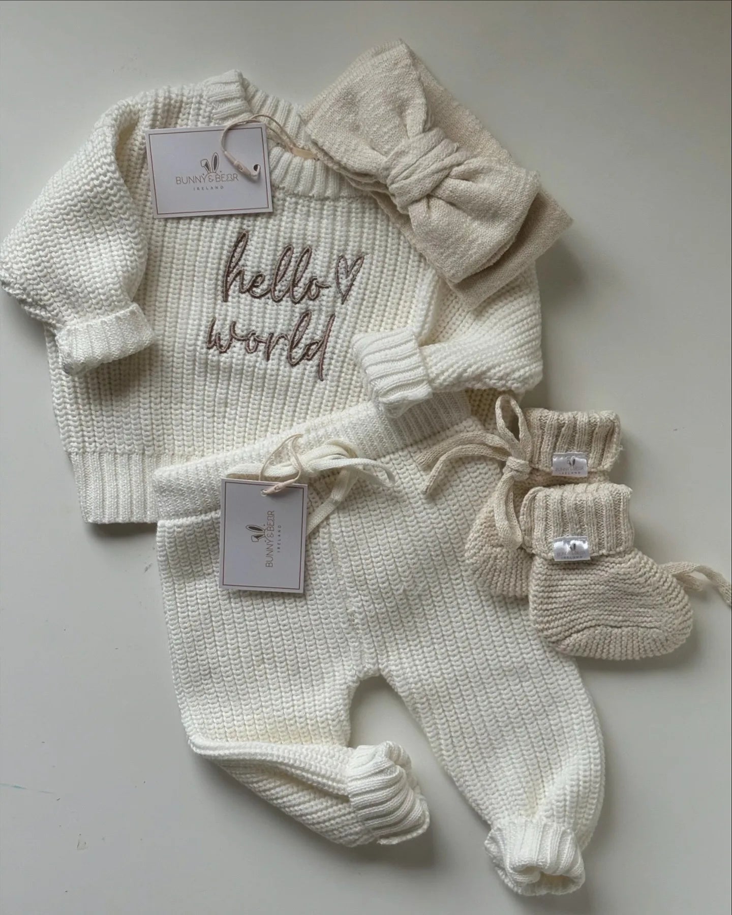 Jumper & Head Bow Bundle (Colour Options & Personalisation Available)