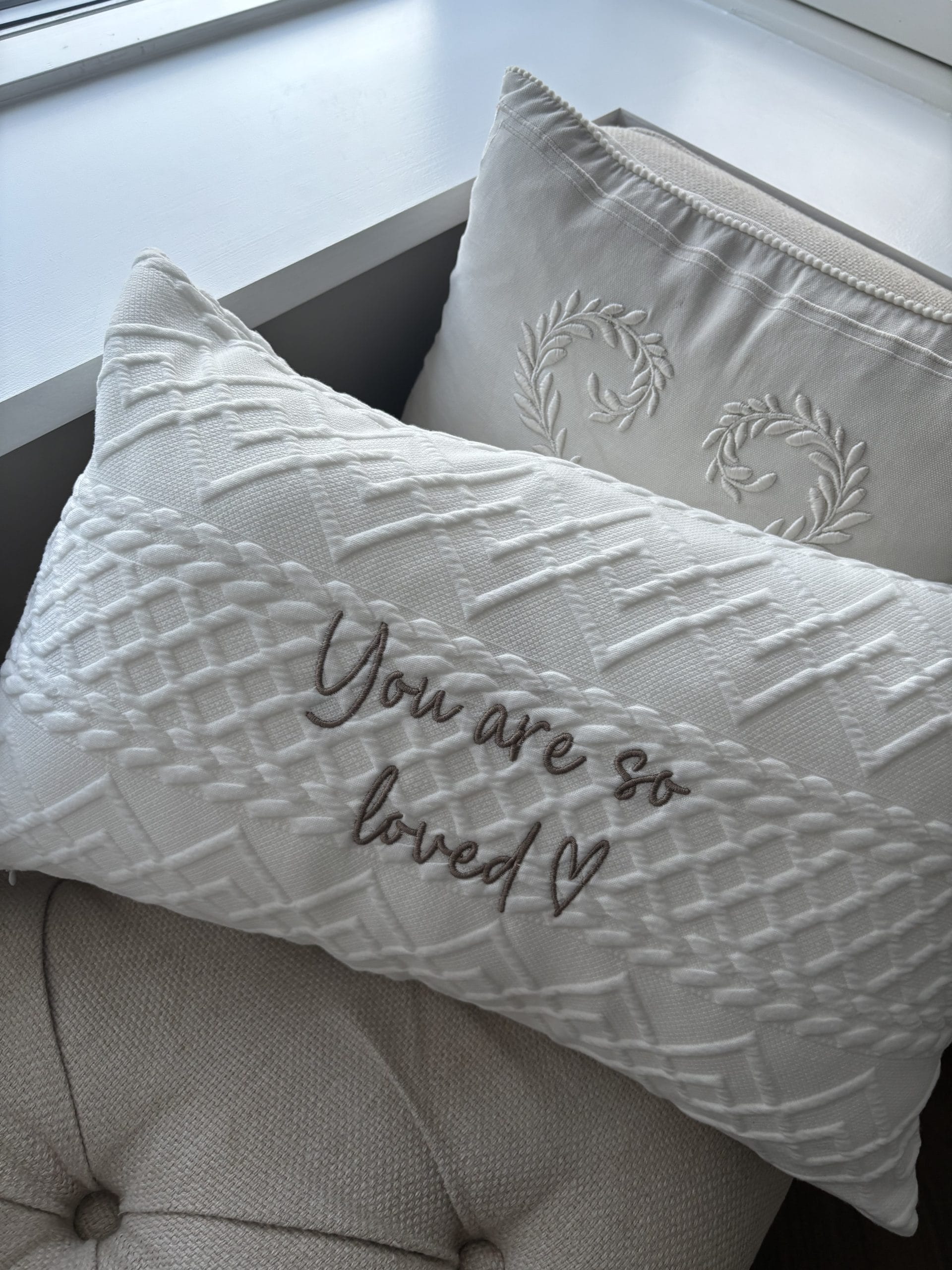 'You Are So Loved' Cushion Cover