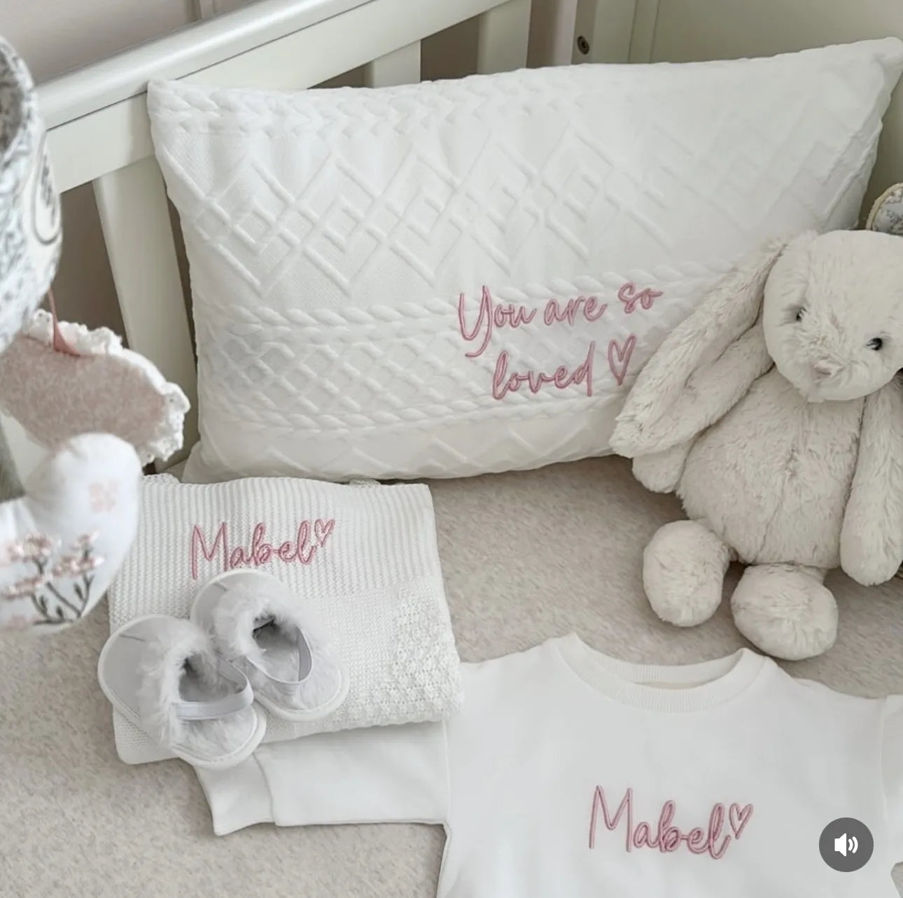 Newborn Nursery Gift Box (Colour Options & Personalisation Available)