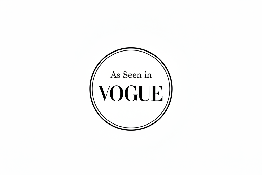 As Seen in Vogue Badge