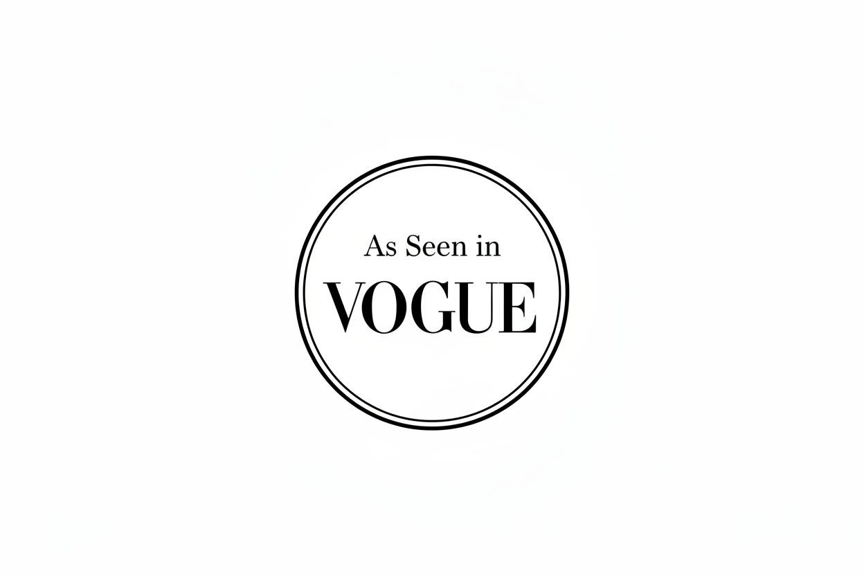 As Seen in Vogue Badge