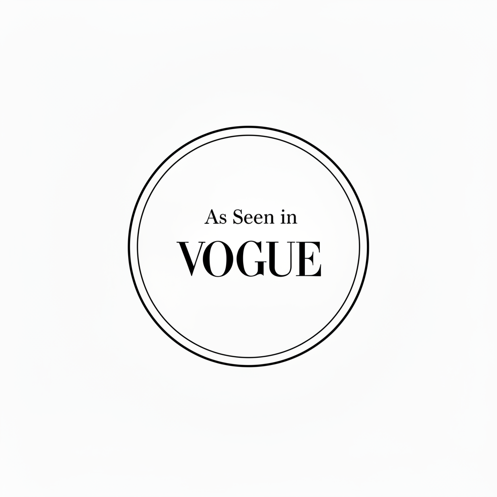As Seen in Vogue Badge