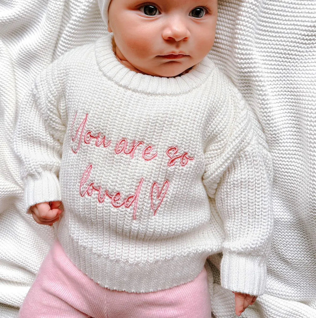 Chunky Knit Personalised Jumper