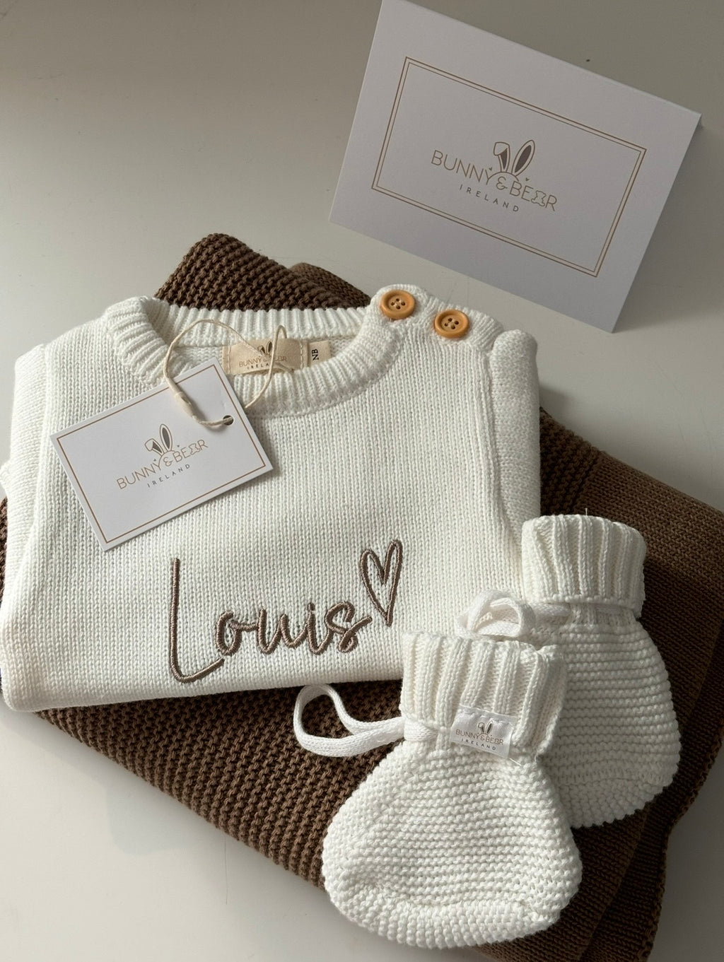 Teddy Brown Personalised Blanket