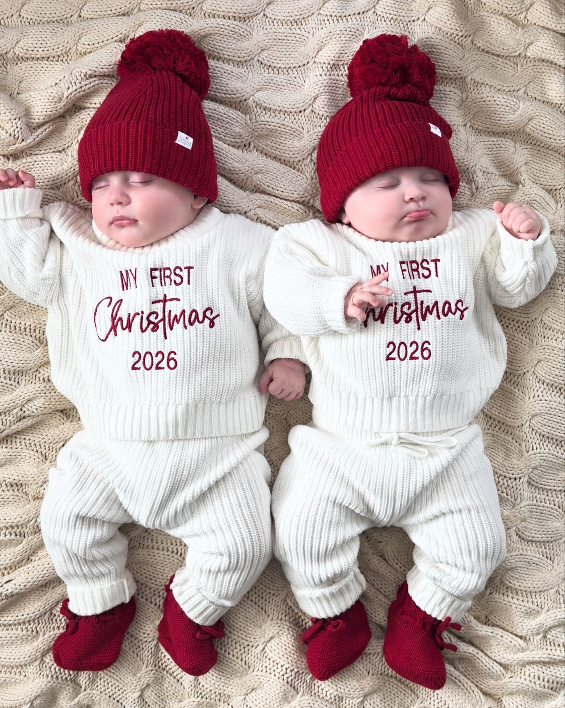 Twins First Christmas