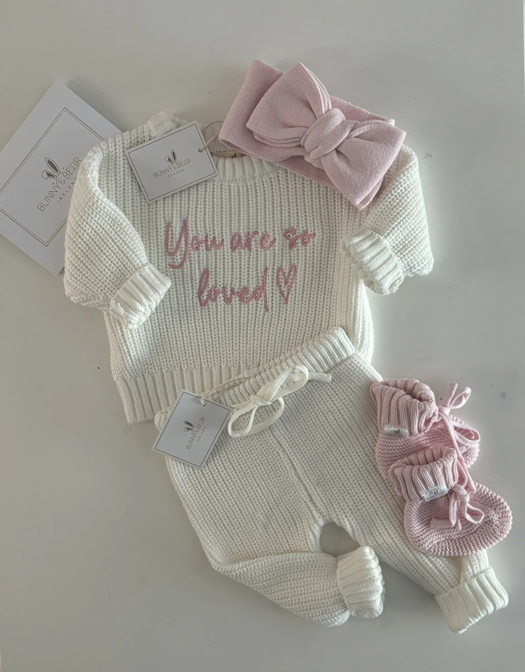Jumper & Head Bow Bundle (Colour Options & Personalisation Available)