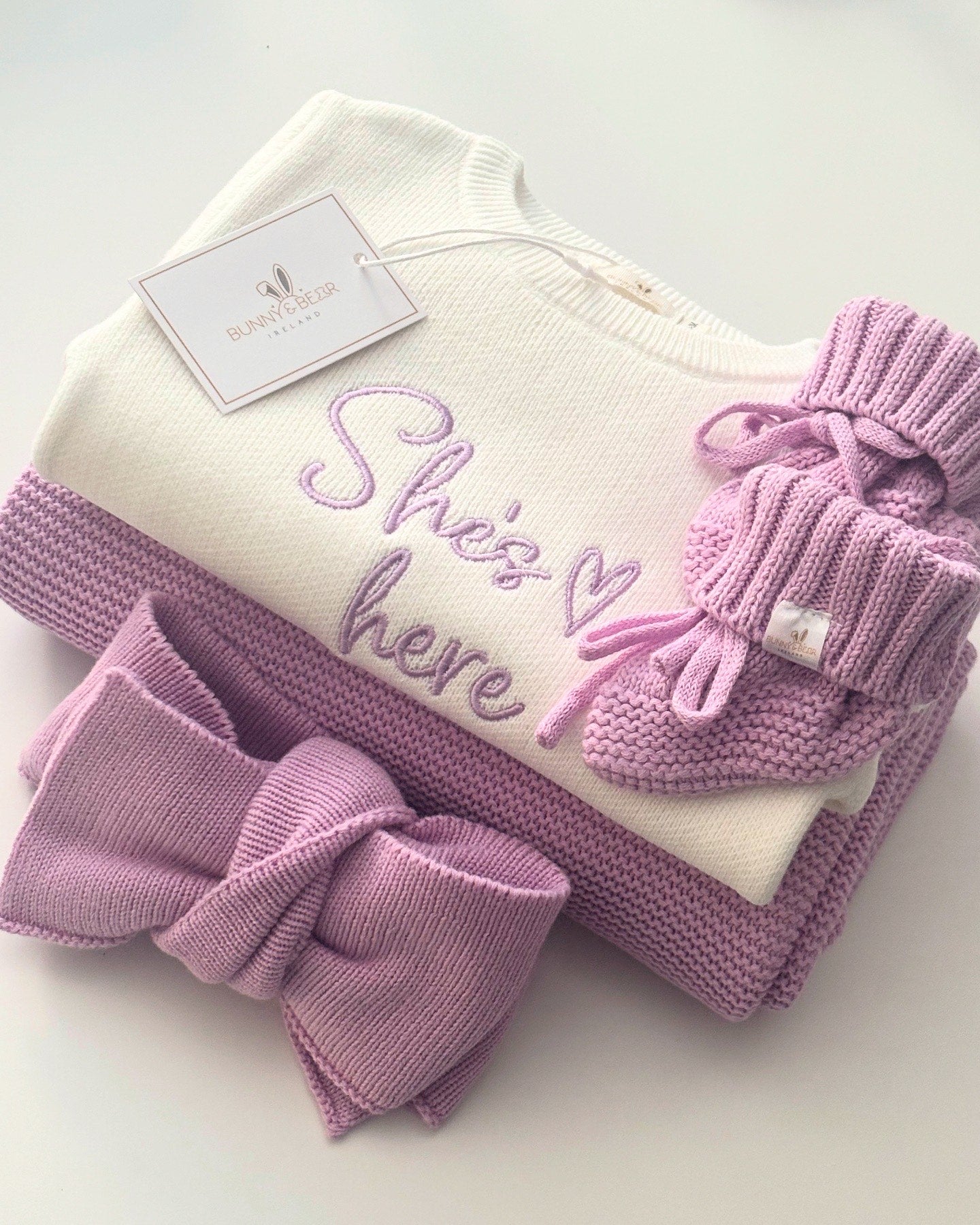 Orchid Blanket and Romper Bundle