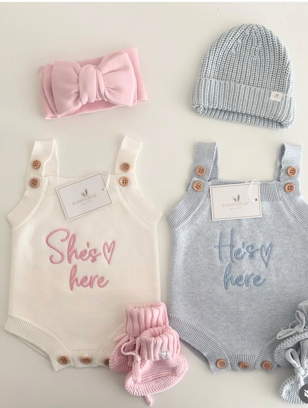 Newborn Summer Romper Bundle (Colour Options Available)