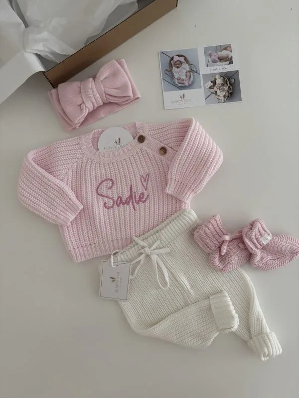 Pink Jumper Bundle (Personalisation Available)