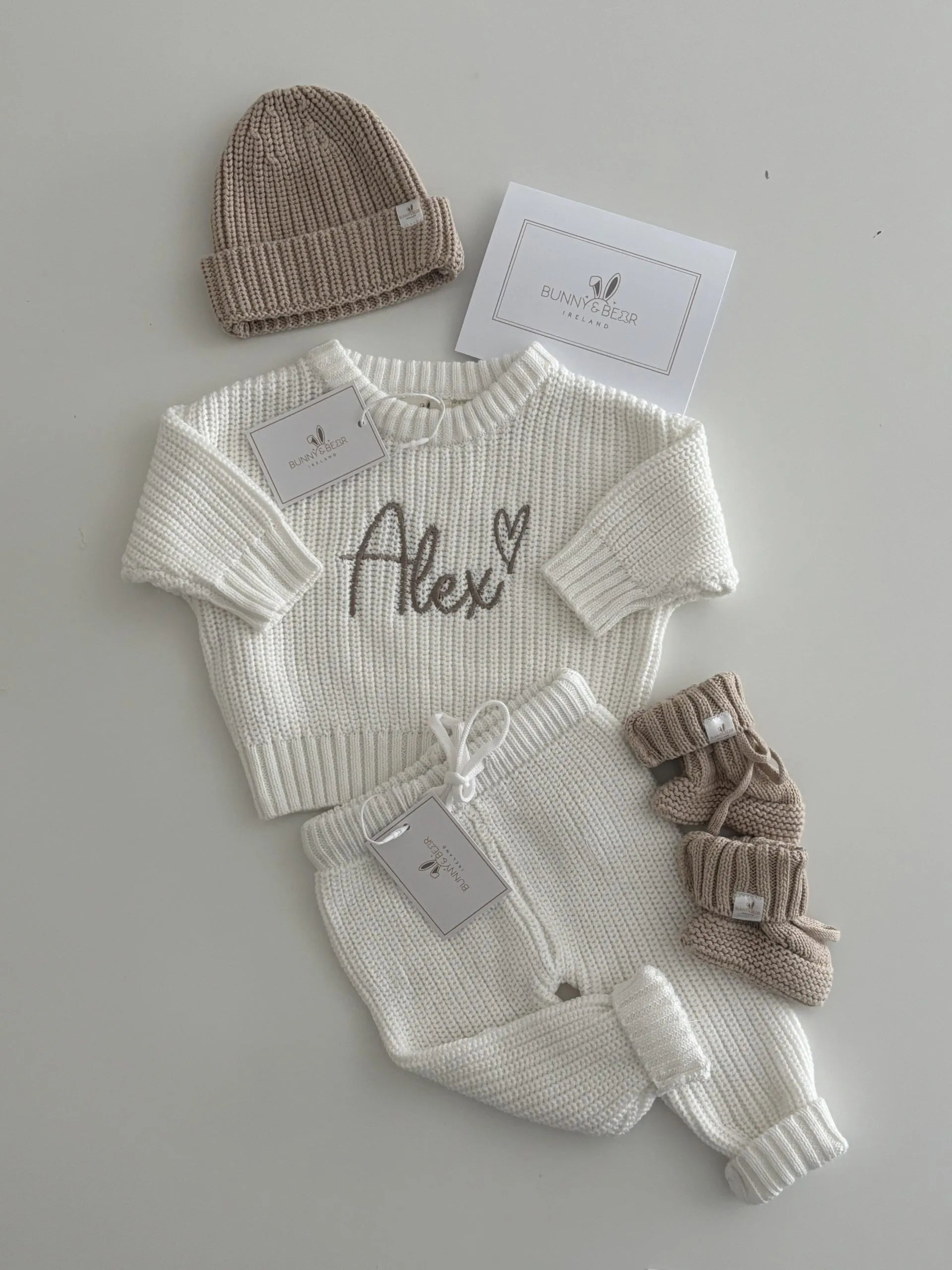 Complete Caramel Jumper Set (Personalisation Available)