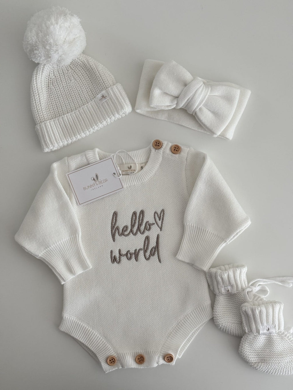 Gender Reveal Romper Set (Colour Options Available)