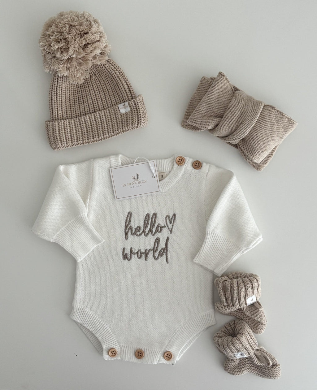 Gender Reveal Romper Set (Colour Options Available)