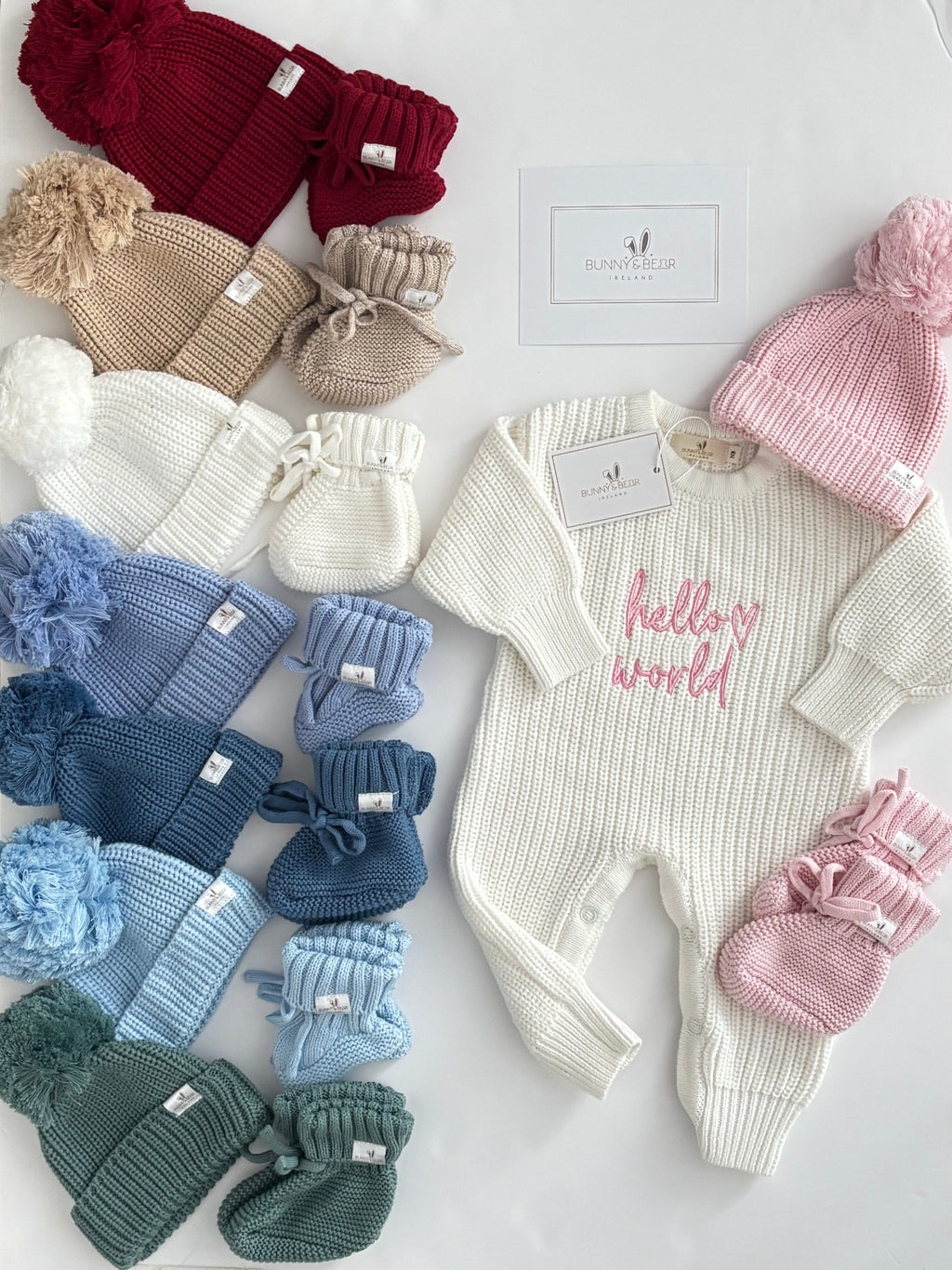 Create Your Own Winter Onesie Bundle (Romper, Hat & Booties)