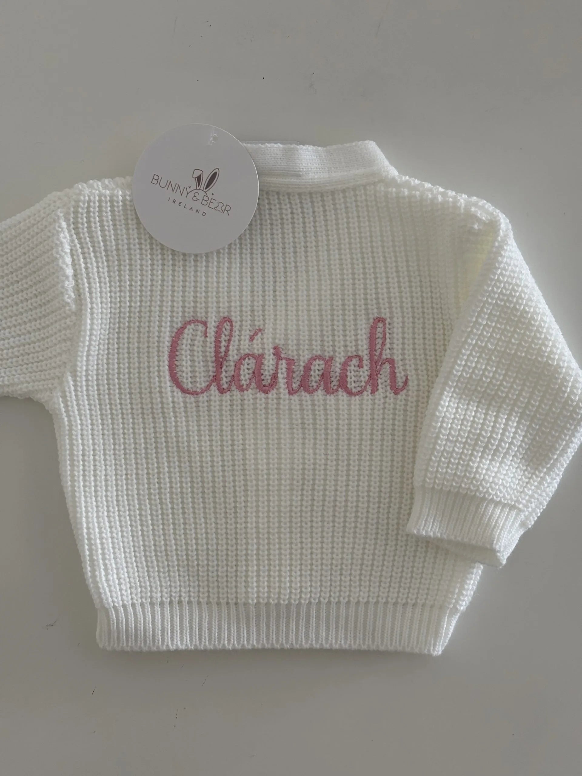 Knit Cardigan (Colour Options & Personalisation Available)