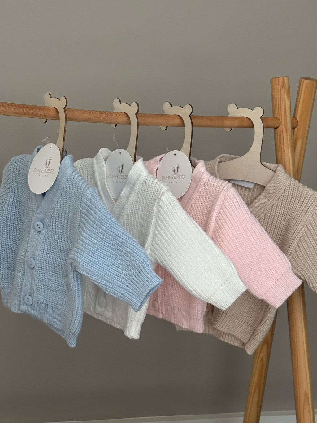 Knit Cardigan (Colour Options & Personalisation Available)