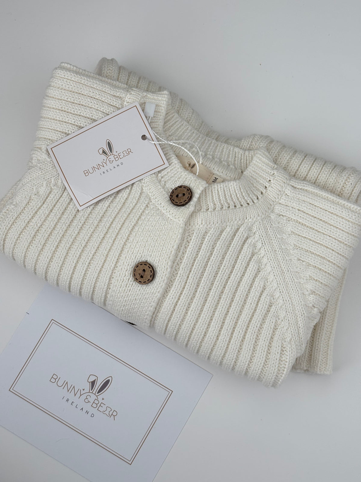 The Éireann Knit Ribbed Romper (Ivory)