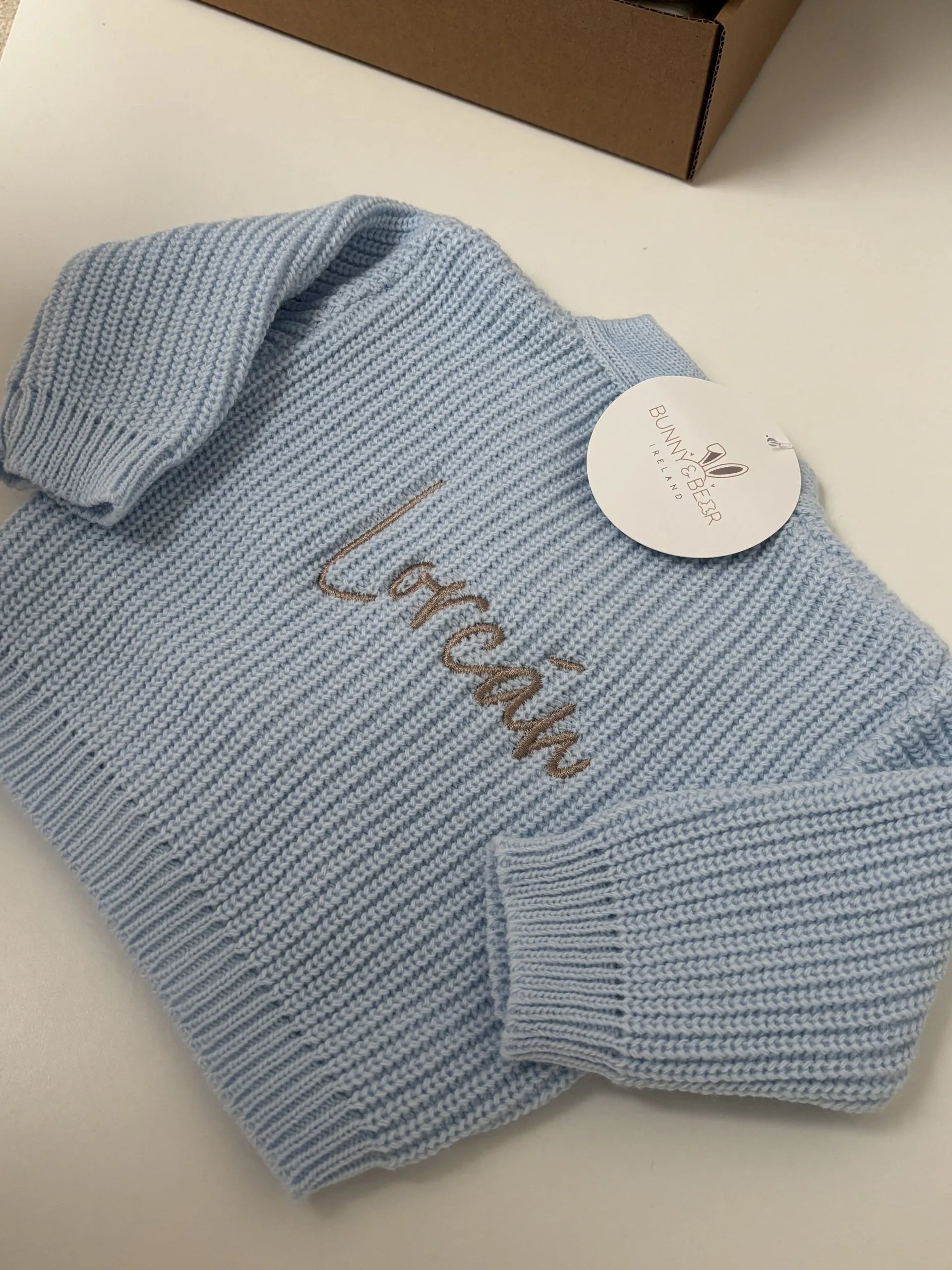 Knit Cardigan (Colour Options & Personalisation Available)