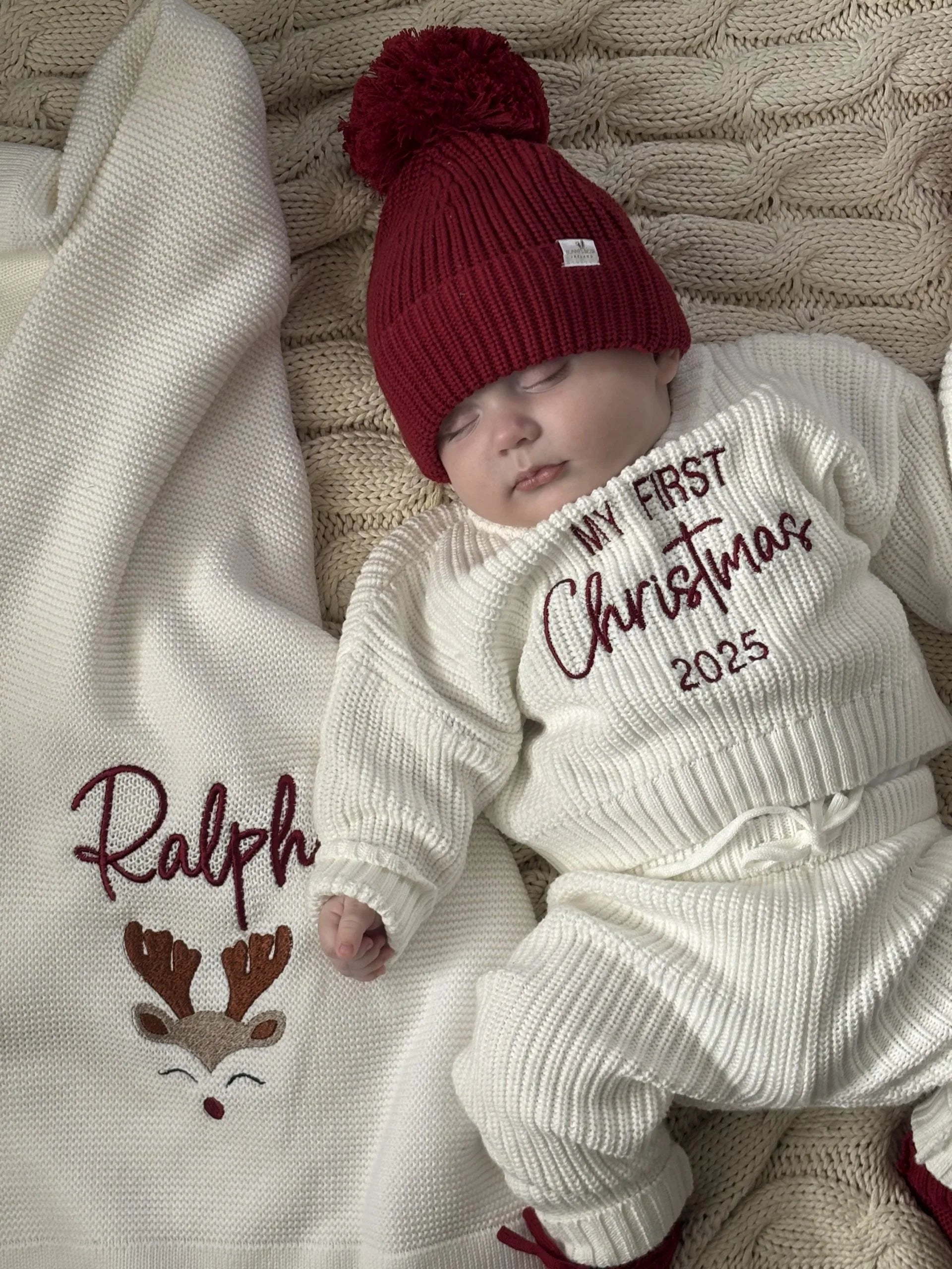Full Christmas Outfit Set (Colour Options & Personalisation Available)