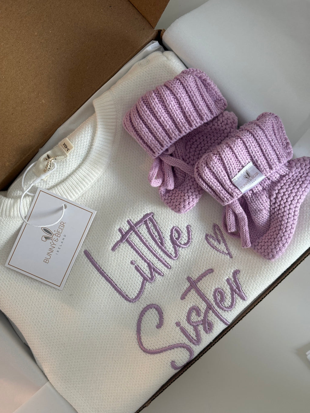 Orchid Frill Romper Bundle (Personalisation Available)