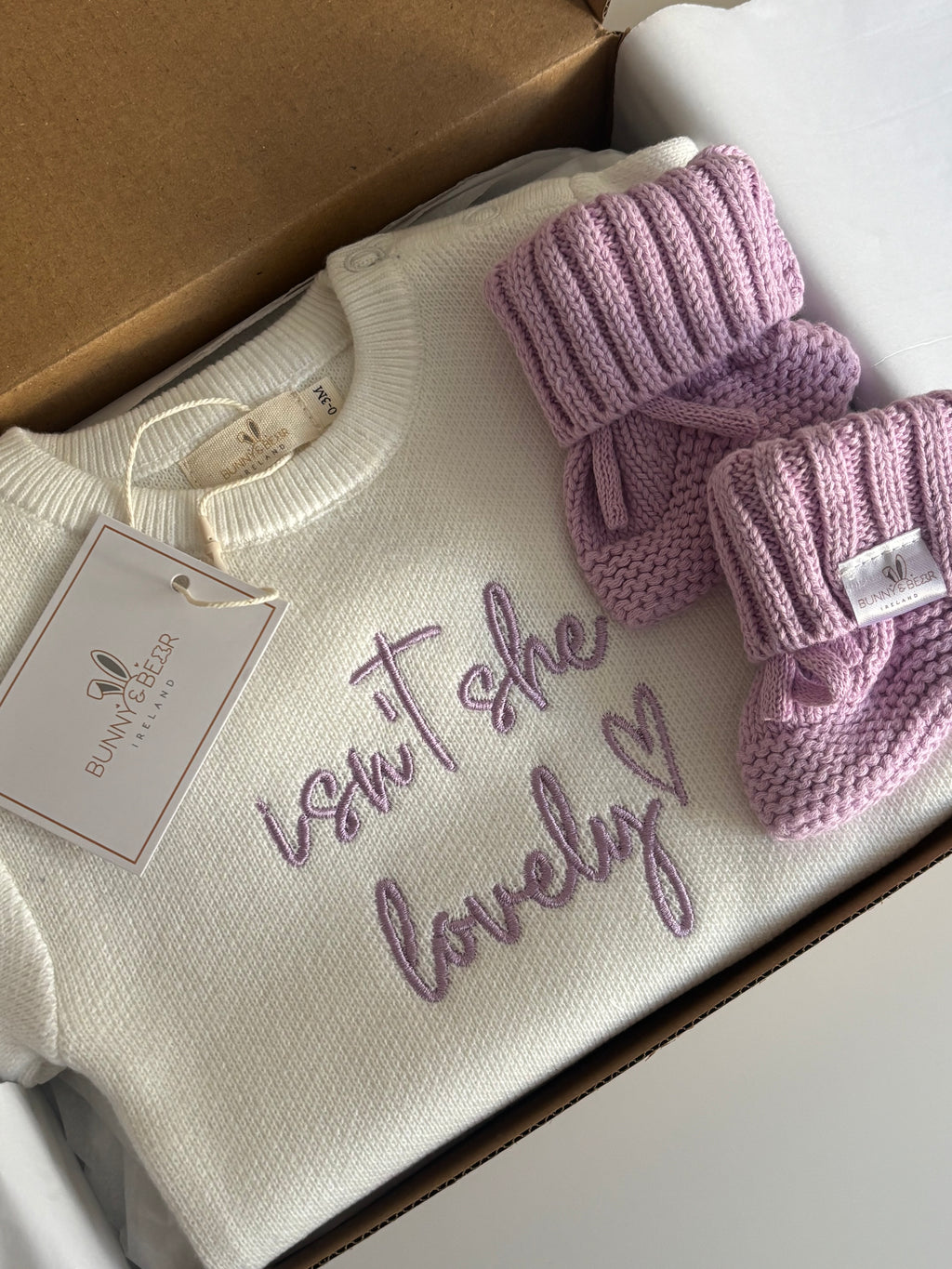Orchid Frill Romper Bundle (Personalisation Available)