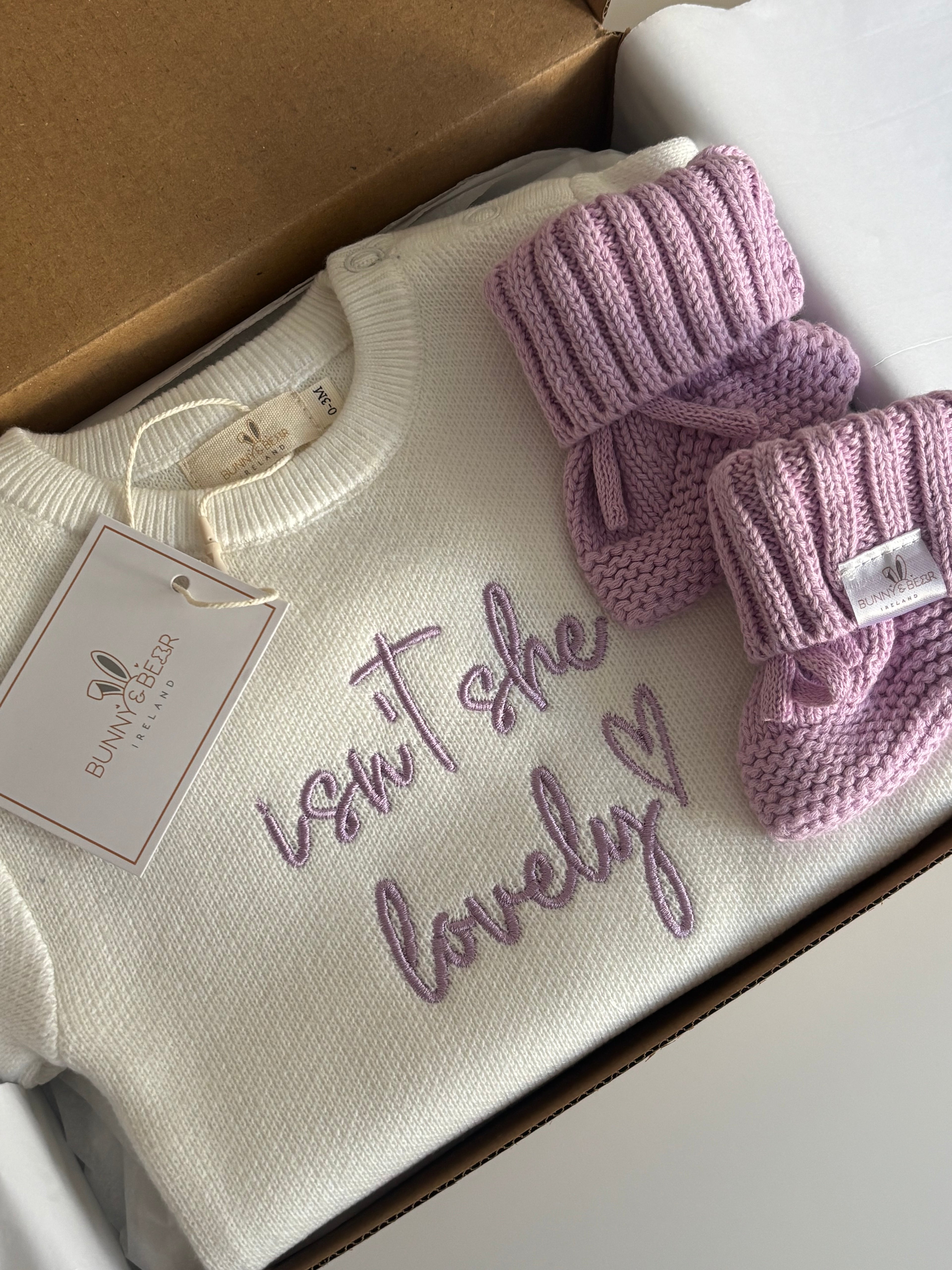 Orchid Frill Romper Bundle (Personalisation Available)