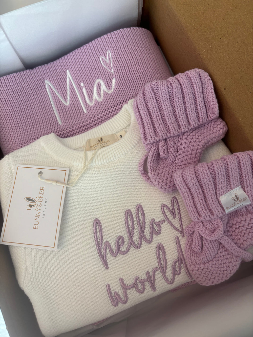 Orchid Frill Romper Bundle (Personalisation Available)