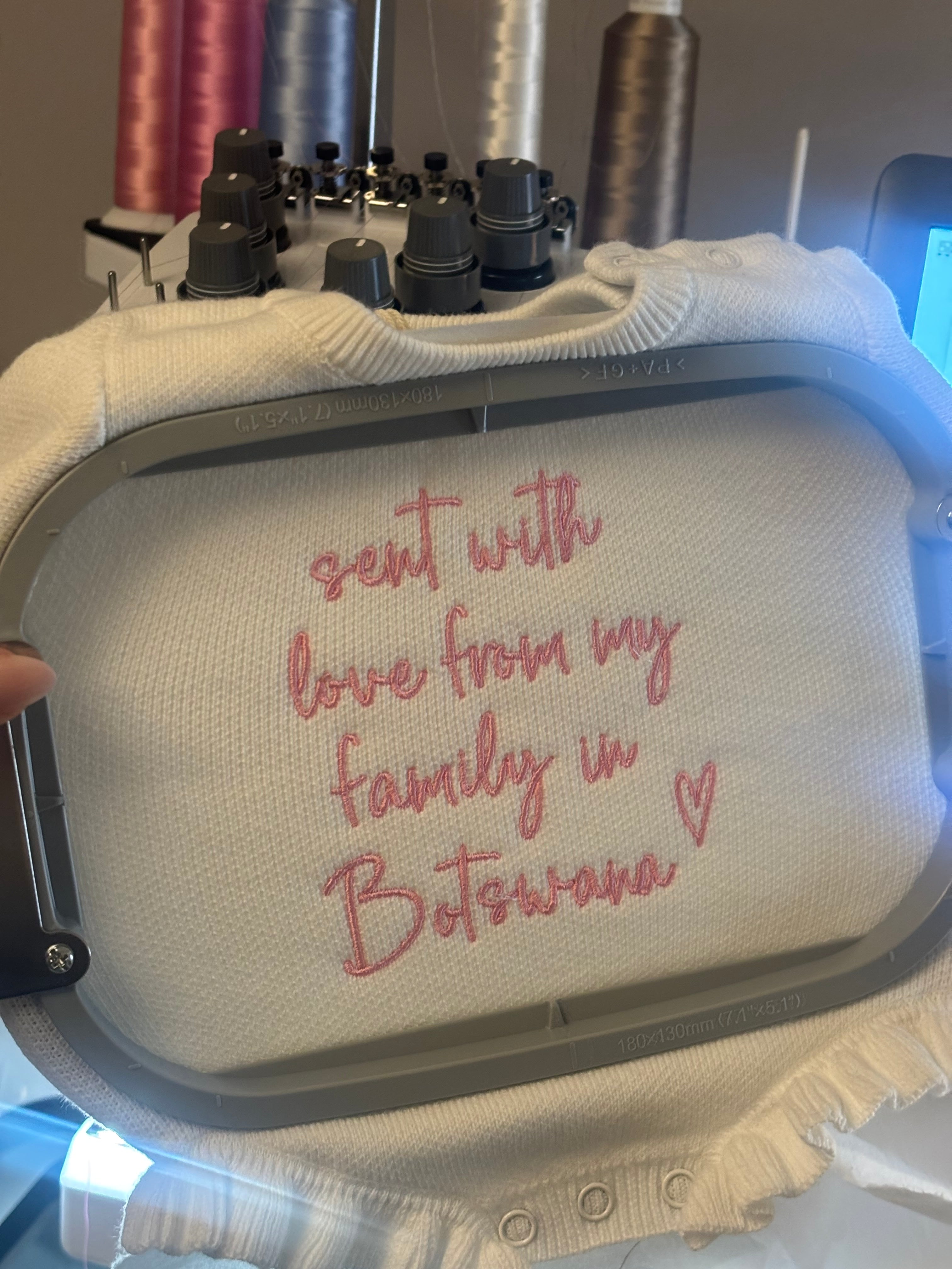 Soft Pink Frill Romper Bundle (Personalise or add your own text)