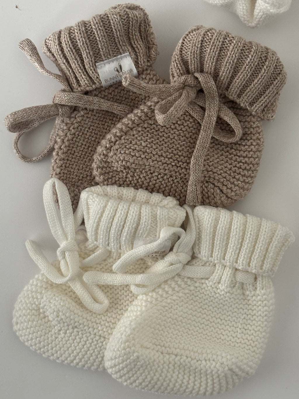 Twin Wrap Rompers (Neutral Option)