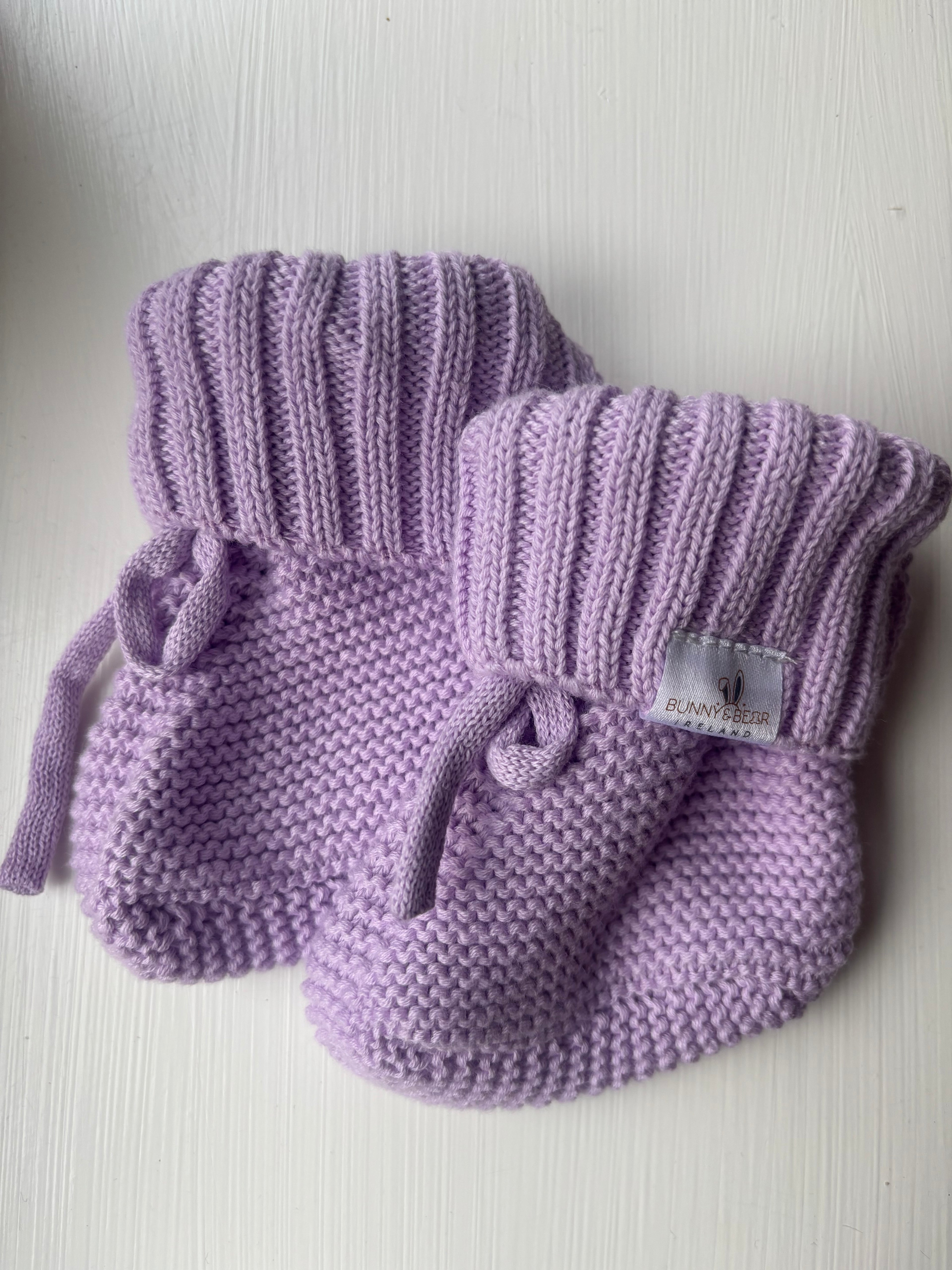 Orchid booties