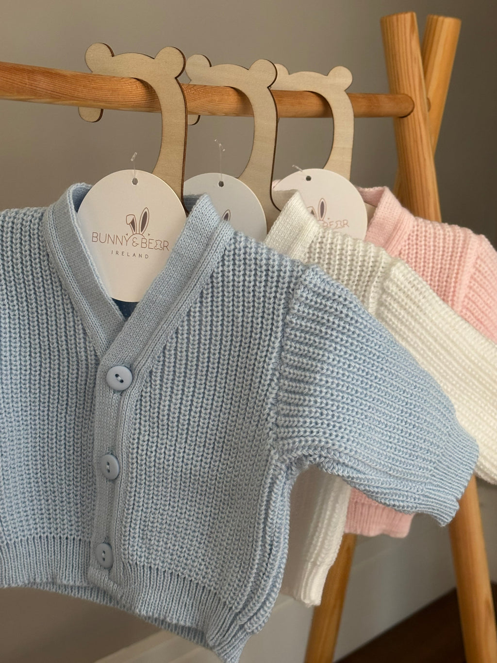 Knit Cardigan (Colour Options & Personalisation Available)